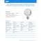 Feit Electric Feit White G25 E26 (Medium) Filament LED Bulb Daylight 60 Watt Equivalence 3 pk G2560950CAWFIL3 - alternate 5